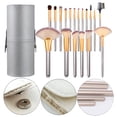 thumbnail image 3 of Makeup Brush Set Premium Synthetic Foundation Powder Concealers Eye shadows Blush Makeup Brushes, 3 of 5