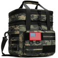 thumbnail image 1 of Bolsa táctica para almuerzo RalChyez 20L aislada de doble piso camuflaje OCP, 1 of 7