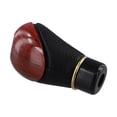 thumbnail image 4 of Rooha Car Manual Leather Gear Shift Knob 5 Speed Shifter Lever Handle Compatible With Most Manual Vehicles Adapter Sizes, 4 of 9