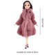 thumbnail image 3 of Wool Coat for 30cm/12in Girl Dolls Accessories Handmade Dressing Clothes for Preschool Pretend for Play Game Kid, 3 of 4