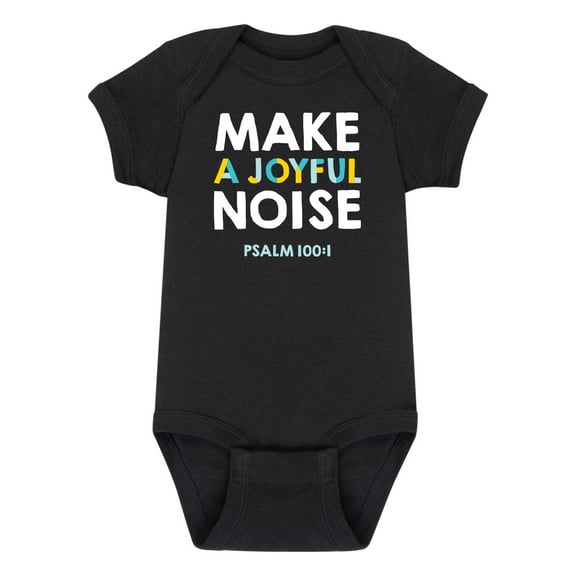 Solid Light - Make A Joyful Noise - Infant Baby One Piece