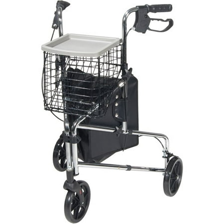 Drive Medical Winnie Deluxe 3 Wheel Rollator Walker
