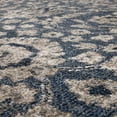 thumbnail image 5 of Mohawk Home Monroe Low Pile Latex Backed Stain and Fade Resistant Ornamental Blue Indoor Area Rug, 1' 11" X 8', 5 of 8