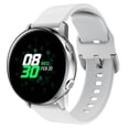 thumbnail image 2 of FNNMNNR Compatible with Samsung Galaxy Active 2 Watch Bands 44mm 40mm, Galaxy Watch Active Bands, Galaxy Watch bands 42mm, 20mm Silicone Sport Strap, 2 of 5