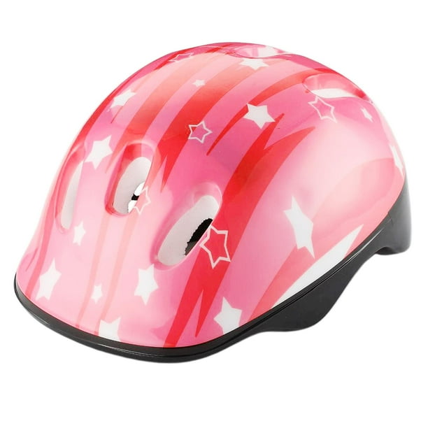 Casco ajustable para , adecuado para bebés, de 6 a 12 años, , niñas, patinaje en bicicleta de seguridad para múltiples deportes - Rosa Rosado Macarena Cascos de ciclismo skate