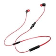 thumbnail image 1 of Q5 Auriculares Auriculares Magnéticos con Micrófono con Bajos 48H - rojo, 1 of 10