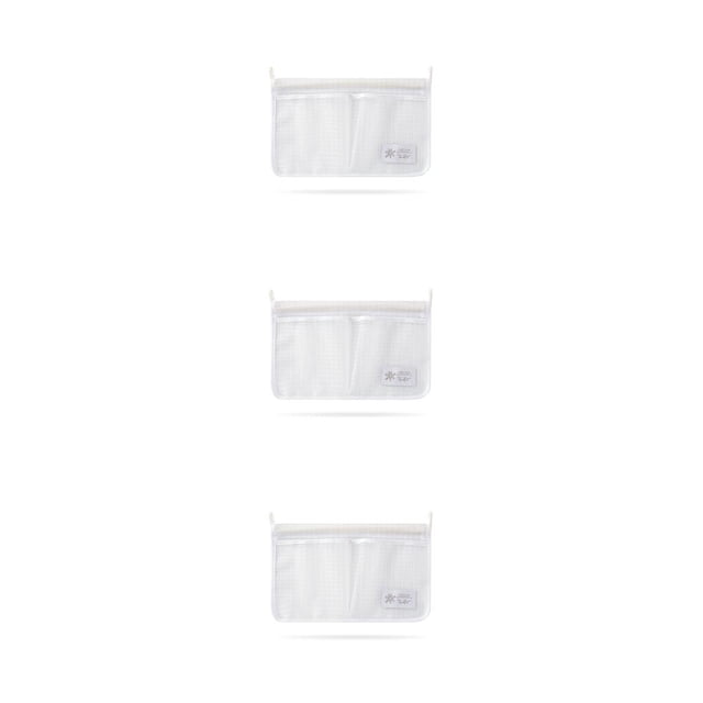 Yuarrent Bolsa de malla de almacenamiento para refrigerador, compartimento doble colgante, clasificación ordenada, organizadores de alimentos, Type1 NO1