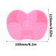 thumbnail image 2 of Almohadilla limpiadora de silicona MACHAO para brochas de maquillaje rosa, 2 of 5
