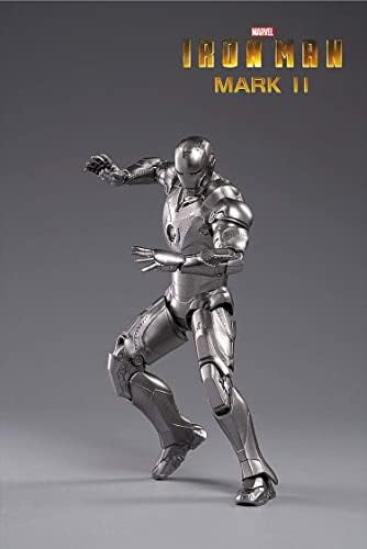ZT 10th Anniversary 7 Inches Deluxe Collector Iron Man MK2 Action Figures