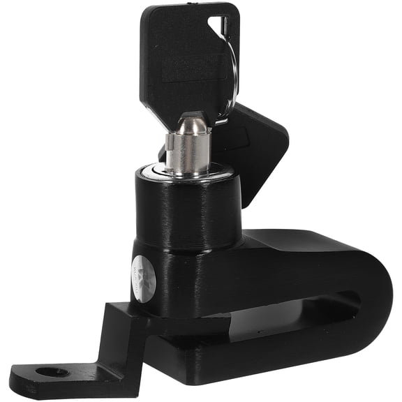 PBPBOX 1Set Compact Black Motorcycle Disc Brake Lock High Hardness Anti Theft Bike Wheel Lock
