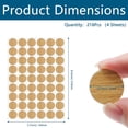 thumbnail image 2 of Tutuviw 4 Sheets Circular Point Screw Hole Covers Stickers, Screw Hole Filler, Screw Covers Caps Scrapbook Stickers, Wood Covers Stickers for Wood Cabinet Shelf Furniture Screw (Maple), 2 of 8