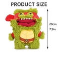 thumbnail image 3 of Toymonster Funny Ugly Monster Ninja Turtles Plush Toy Nickelodeon Plush Figure Collection, Birthday Gift for Children, Michelangelo, 3 of 9