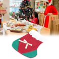 thumbnail image 4 of Soporte para cubiertos de Navidad, hermosos adornos de calcetines de Navidad lavables e insípidos lindos para la mesa de la cena de la fiesta de Navidad ANGGREK AC7987, 4 of 8