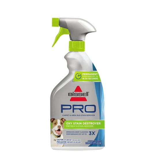 BISSELL Pro Oxy Stain Destroyer Pet Pretreat & Stain Remover, 22 Oz.