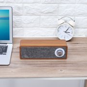Speaker Bluetooth Portable Wireless Bass Stereo Usb Outdoor (Gray)