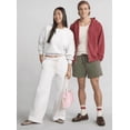 thumbnail image 6 of Celebrity Pink Women's and Women's Plus Wide Leg Sweatpants, Sizes XS-4X, 6 of 6