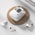 thumbnail image 2 of White 2-In-1 Bluetooth Earphones For Two People With High Battery, Low Latency & Surround Sound, 5.4 Bluetooth Version For Stable Connection, Perfect For Sharing Music & Movies, 2 of 6