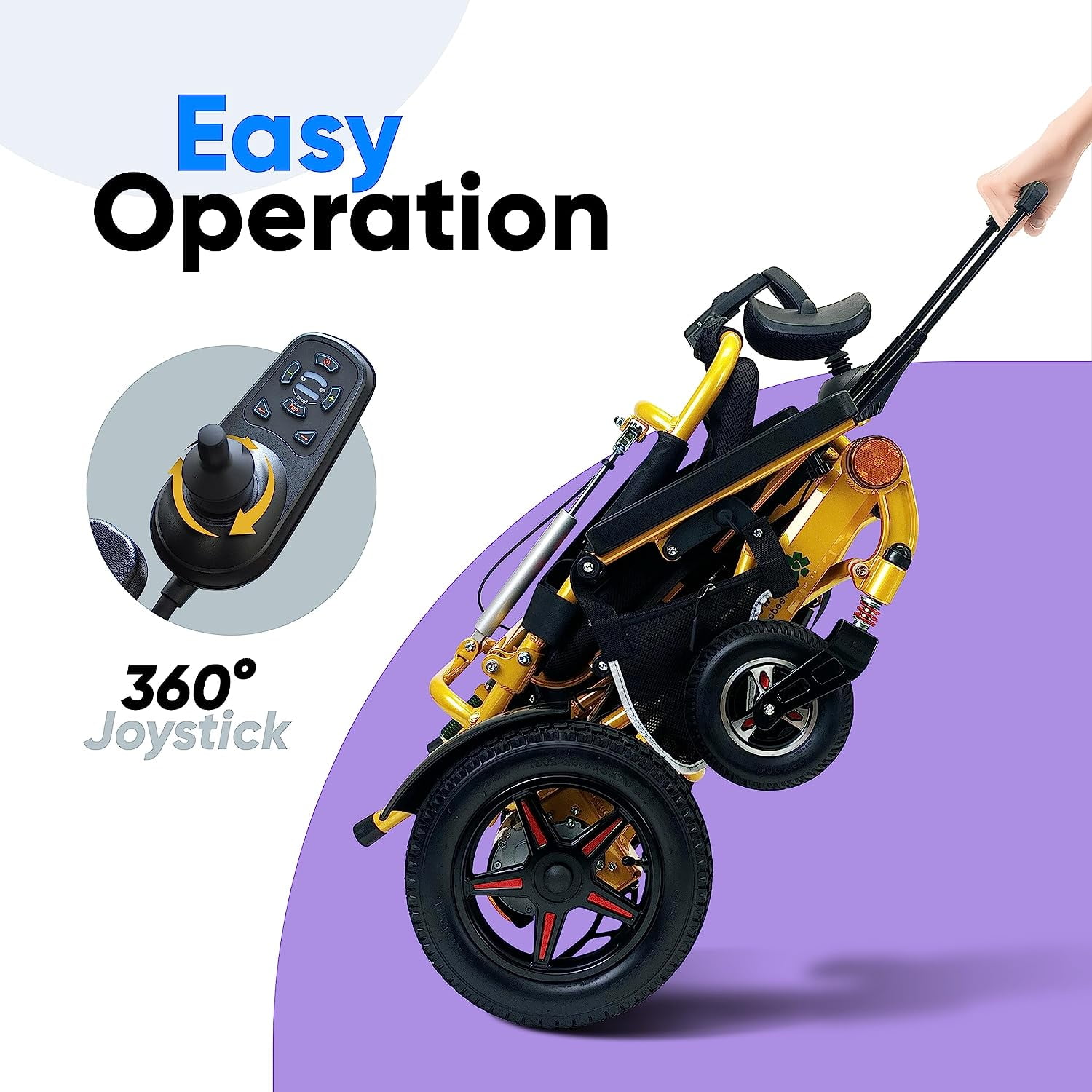 foldable lightweight mobility scooter