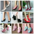 thumbnail image 3 of Plastic Foot Length 2.2cm Fashion Accessories 1/6 Dolls Boot High Heels Shoes Doll Shoes 20, 3 of 8