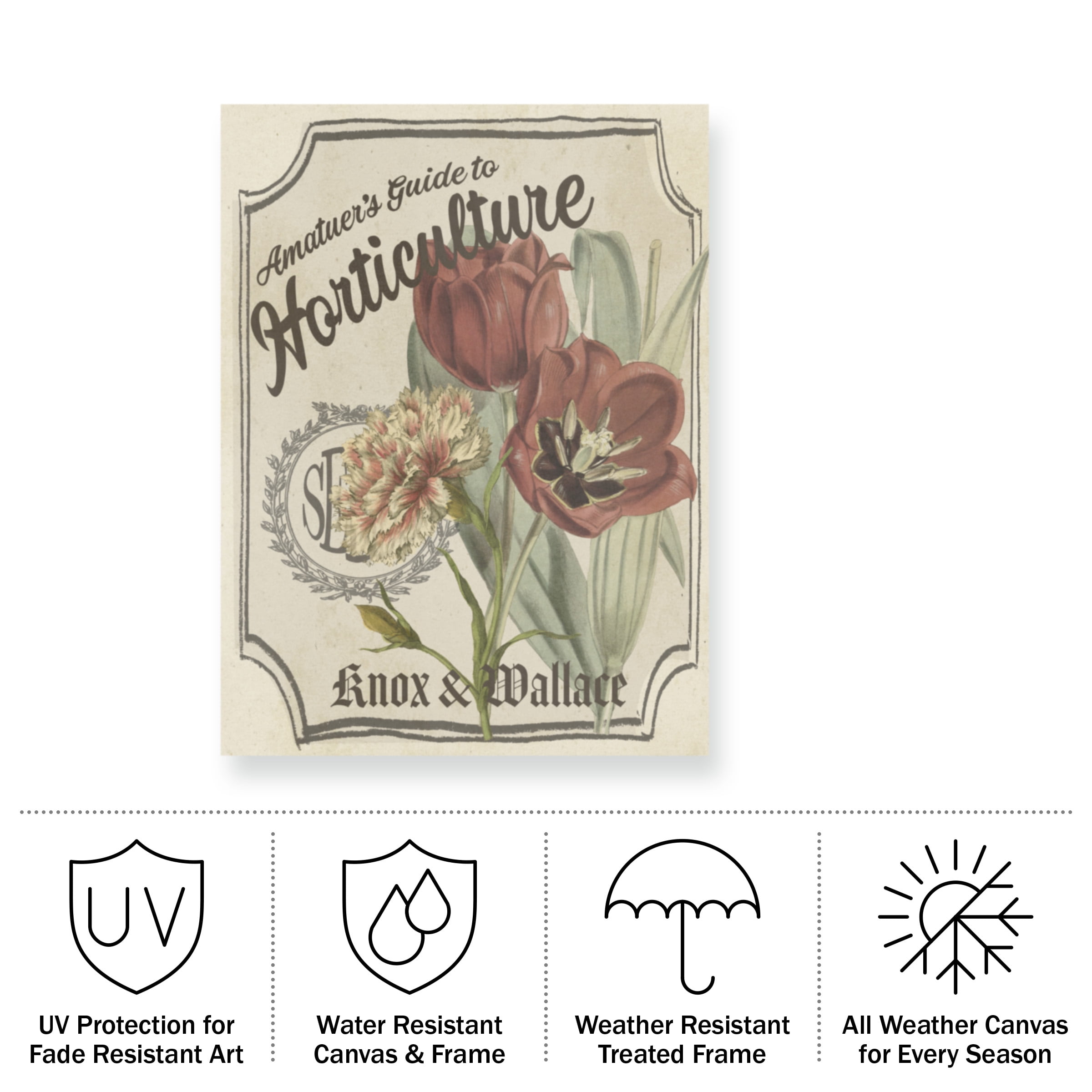 Studio W 'Vintage Seed Packets I' Outdoor All-Weather Wall Decor