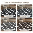 thumbnail image 7 of ODIKA 5'x7' Washable Area Rug Retro Cd Minimalist Groove Rings Shaped Music Disc Vinyl Record Playful for Small Living Room, Bedroom, Easy Care, Non-Shedding, Pet Friendly, 7 of 7