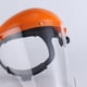 thumbnail image 2 of Visera transparente para soldar Sunnimix careta antirrayas negro naranja, 2 of 3