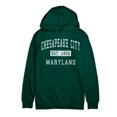 thumbnail image 1 of Chesapeake City Maryland Classic Established Premium Cotton Hoodie, 1 of 1