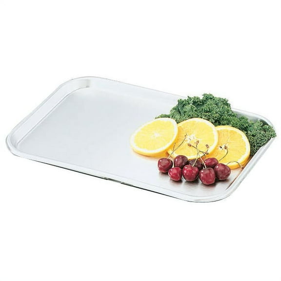 Vollrath 80130 S/S 13-5/8 x 9-3/4 Oblong Serving / Display Tray"