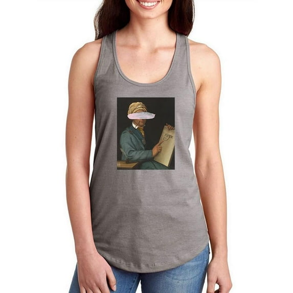 Masked Sequoyah Racerback Tank Women -Jennifer Goldberger Designs, Female x-Small