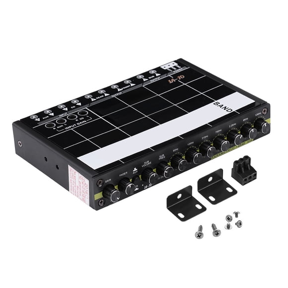 Amp Graphic Car Audio Equalizer,Car Audio Modified Graphic Stereo Tuner Car Audio Graphic Equalizer Rapid Response
