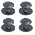 thumbnail image 1 of 4 Pcs Drawer Knobs Aluminum Self-Adhesive Knobs Convenient Handle Replacement Knobs Sliding Doors Home Improvement Light Blue, 1 of 7