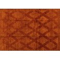 thumbnail image 1 of Ahgly Company Machine Washable Indoor Rectangle Abstract Yellow Modern Area Rugs, 7' x 10', 1 of 4