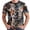 a-Black9223, variant on Mens Graffiti Print Breathable TShirts Short Sleeve Crewneck Casual Streetwear Tees For Summer Daily Wear Blue XL