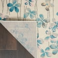 thumbnail image 5 of Nourison Tranquil Floral Ivory 8'10" x 11'10" Area Rug, (9x12), 5 of 9