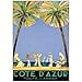 thumbnail image 3 of Côte D'Azur par Jean Dumergue-Framed 18x24 Toile Art, 3 of 3