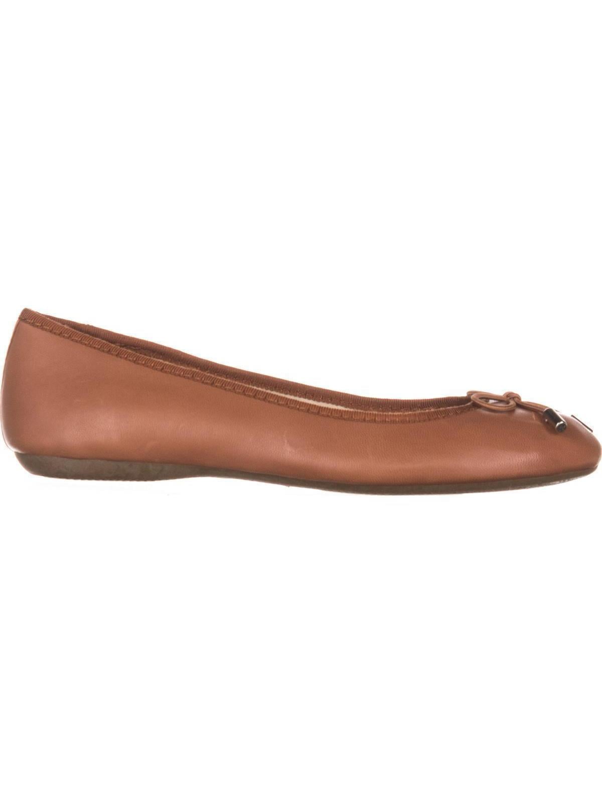 cognac flats womens