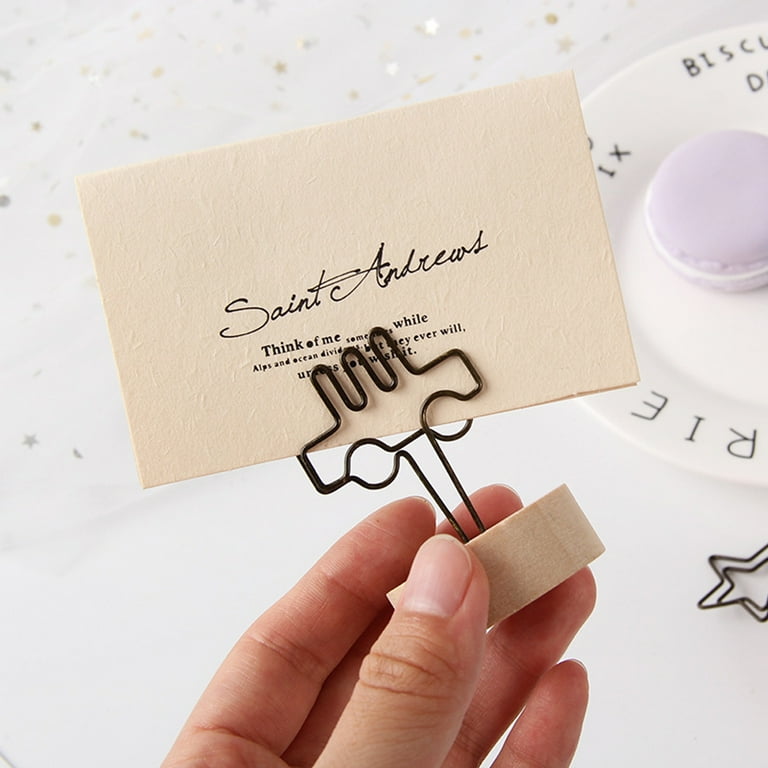 Visland 3PCS Cute Table Card Memo Holder Stand, Photo Clips Holder Desk Stand for Memo Paper Note Monmory Photo Christmas Wedding Number Card Display ... Visland 3PCS Cute Table Card Memo Holder Stand, Photo Clips Holder Desk Stand for Memo Paper Note Monmory Photo Christmas Wedding Number Card Display ...