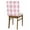 Pink, variant on nqOlkjepod Beige Plaid Chair Covers Set of 8, Decorative Chair Back Cover, Spring Summer Farmhouse Buffalo Checkered Dining Room Chair Slipcovers Removable Chair Protectors Covers for Party Banquet