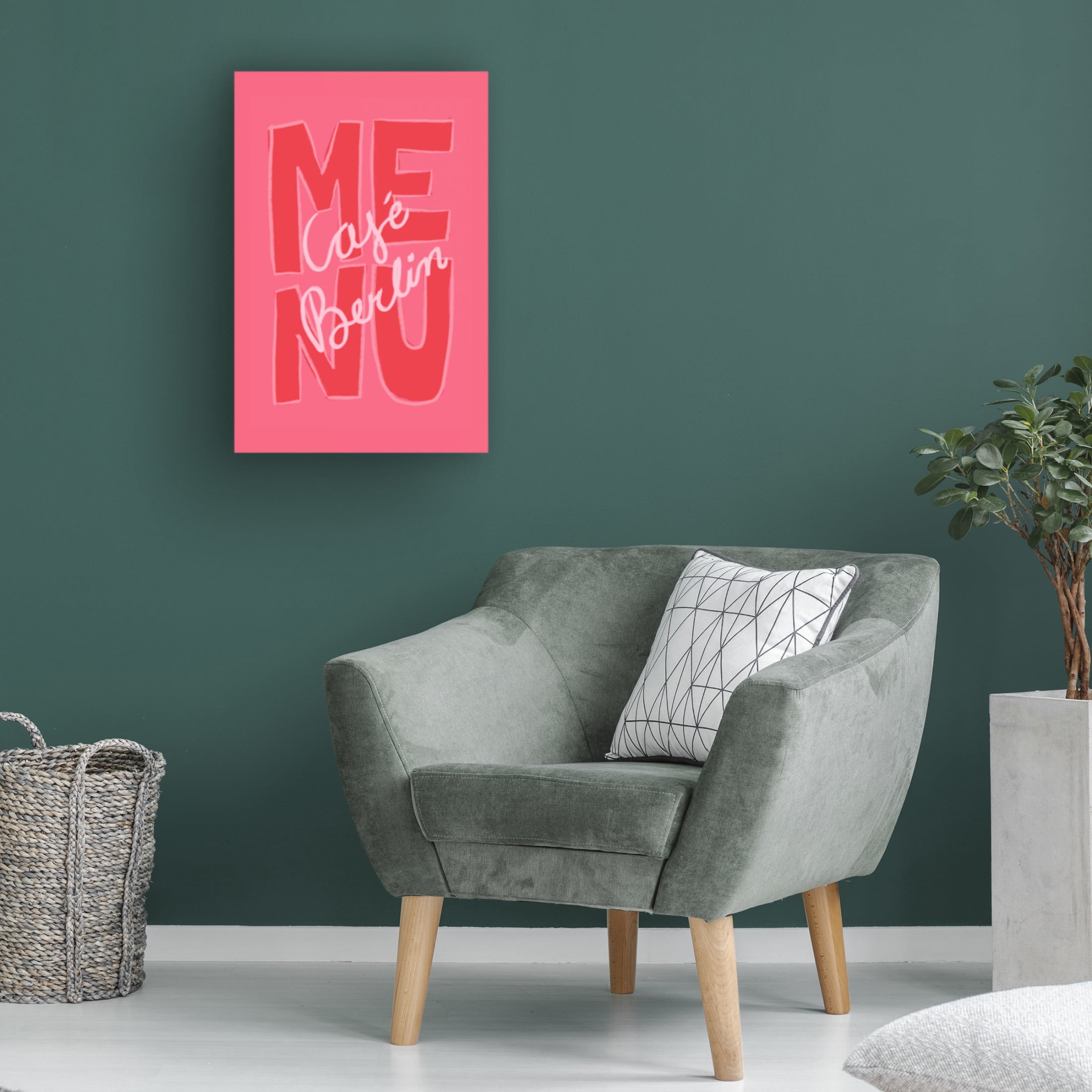 Trademark Fine Art Athene Fritsch CafAc Berlin Canvas Wall Art
