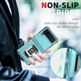 thumbnail image 7 of TECH CIRCLE for Samsung Galaxy Z Flip 4 Case, Heavy Duty Shockproof Protective Stand Case Hybrid Rugged  umper Rubber Protective Cover for Samsung Flip 4 5G 2022, Mint, 7 of 7