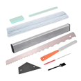 thumbnail image 1 of Kit de herramientas de luthier con cepillo para mástil de guitarra con borde recto y muescas, nivelador de para un rendimiento óptimo., 1 of 8