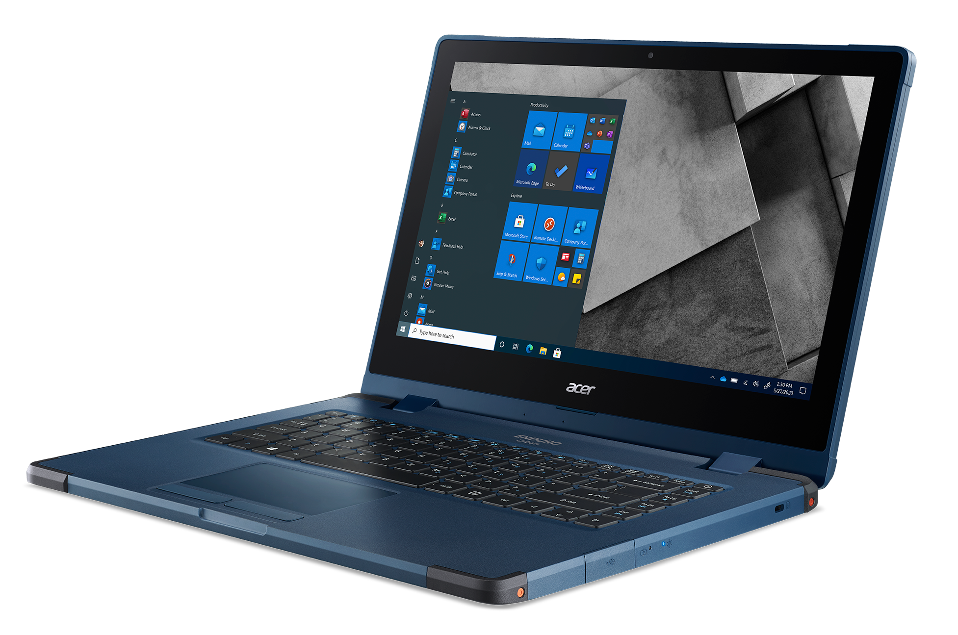 Acer Enduro Urban N3, 14" Full HD IPS, 11th Gen Intel Core i7-1165G7, 16GB DDR4, 1TB NVMe SSD, Denim Blue, Windows 10 Home, EUN314-51W-789F - image 4 of 8