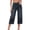 Black, variant on Capri Jeans for Women Mid Rise Straight Leg Casual Relaxed Fit Summer Cropped Denim Capris Pants Summer Trendy Crop Jeans with Pockets Daily Basics Black L