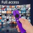 thumbnail image 3 of Estuches de control remoto Funda de silicona para Xiaomi Mi TV Stick 4K 2022 (Púrpura) WDOplteas Para estrenar, 3 of 6