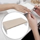 thumbnail image 4 of Manicure Nail Hand PU Pad acrílico, ahorro de espacio elasticidad para manicura llevar y almacenar Color , marrón claro Macarena Reposabrazos de uñas, 4 of 8