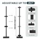 thumbnail image 3 of Tabletop Picture Frame Stand,Adjustable for Frames Up to 29In,Frame Holder Stand Table Easels for Display,Standing Easel, 3 of 5