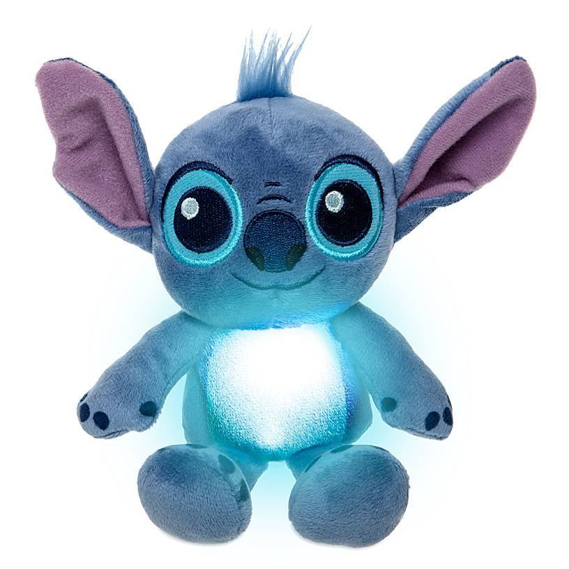 stitch plush in pouch