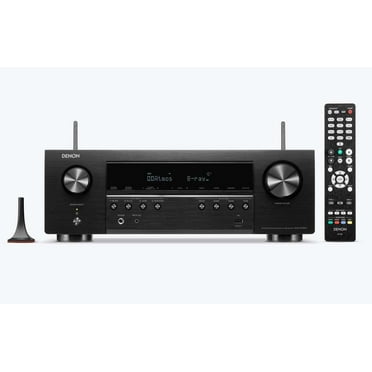 Restored Denon AVRS760H 7.2Channel Home Theater AV Receiver 8K Video Ultra HD 4K/120, Bluetooth (Refurbished)