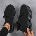 thumbnail image 2 of Rokment Air Cushion Running Training Shoes for Women Comfortable Athletic Workout Jogging Fitness Trainners Tennis Walking Sneakers Black Size 6.5, 2 of 6