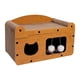 thumbnail image 2 of Cardboard Cat House Bed para gatos para moler las patas multipropósito grandes evidentes muebles daños de la casa del rastro de la casa, 2 of 10